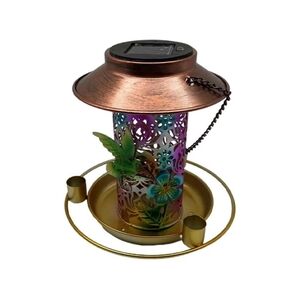 Solar Lantern Bird Feeder